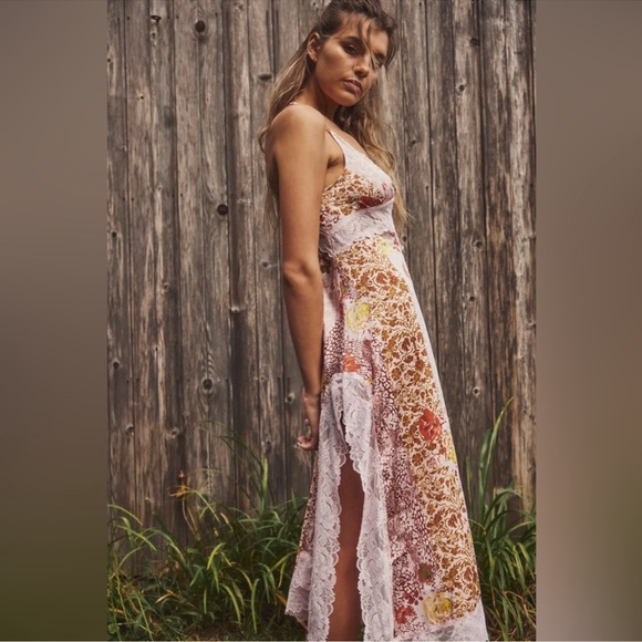 🎉LAST PIECE🎉Free People Right Now Midi Slip Dress - Picture 2 of 7